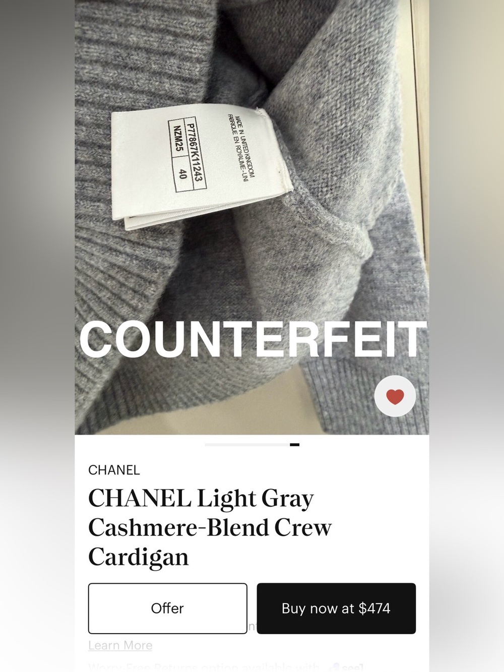 COUNTERFEITS